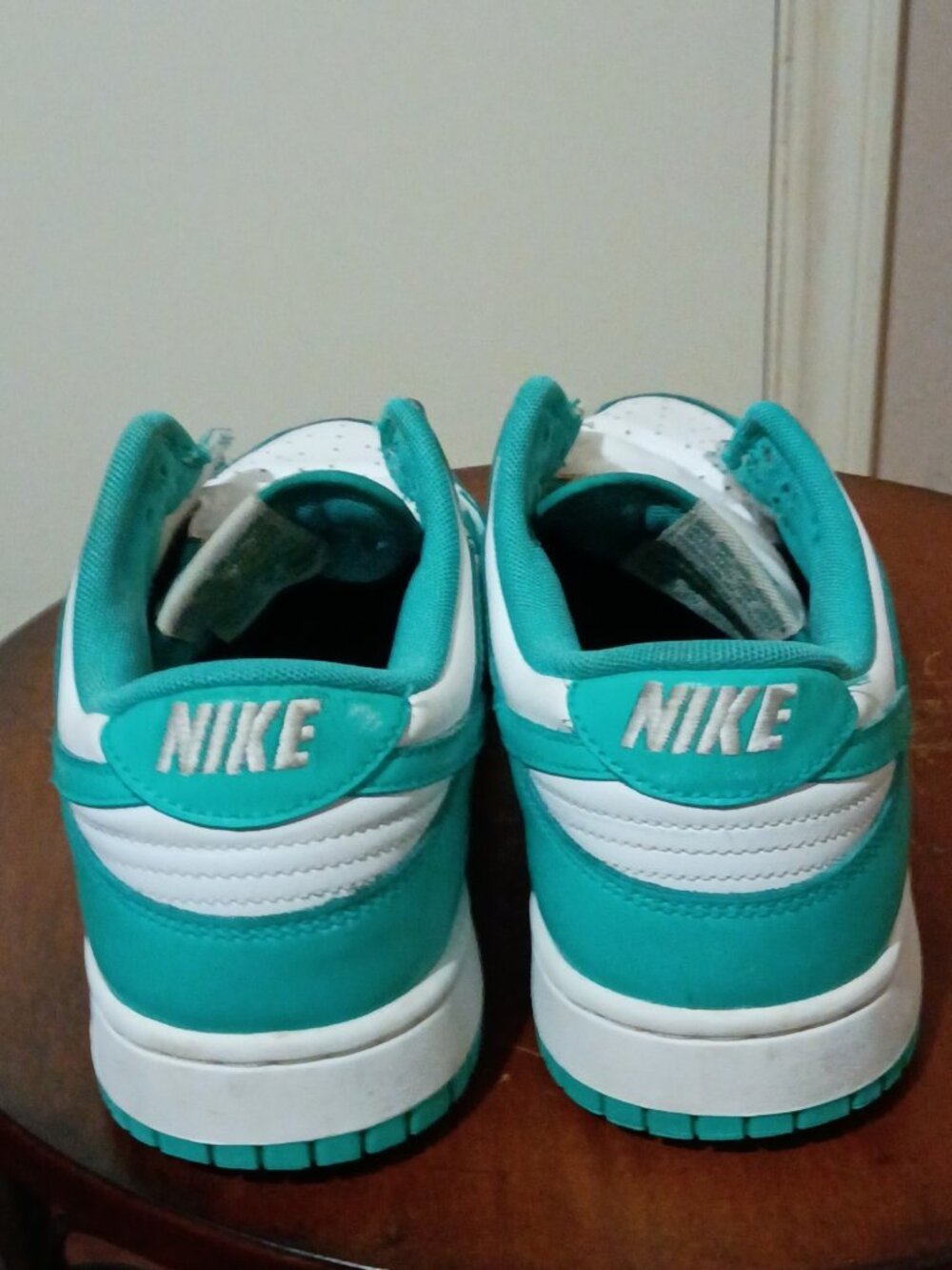 Nike Mens Dunk Low Clear Jade DV0833-101 Retro Casual Shoes Sneakers Size 9 - Picture 10 of 13